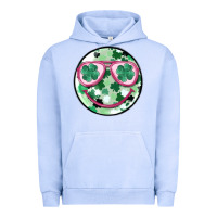 Pigment Grape Ice st patrick's smiley Urban Hoodie - MaliasSmallBusiness