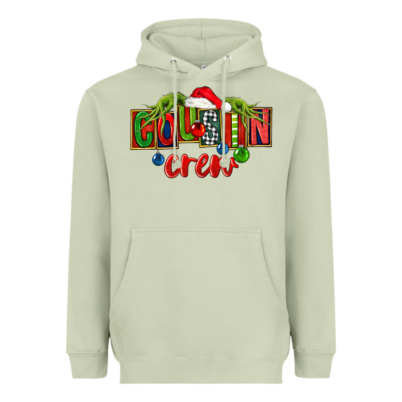 Cousin Crew Christmas Heavyweight Hoodie by FaDigitalArtStudio | Teevron