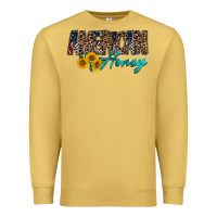 Antique Gold american honey Premium Sweatshirt - RacoonDesign