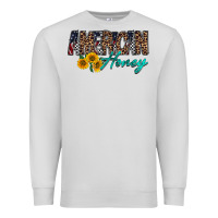 Dove Grey american honey Premium Sweatshirt - RacoonDesign