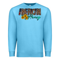 Ocean Blue american honey Premium Sweatshirt - RacoonDesign
