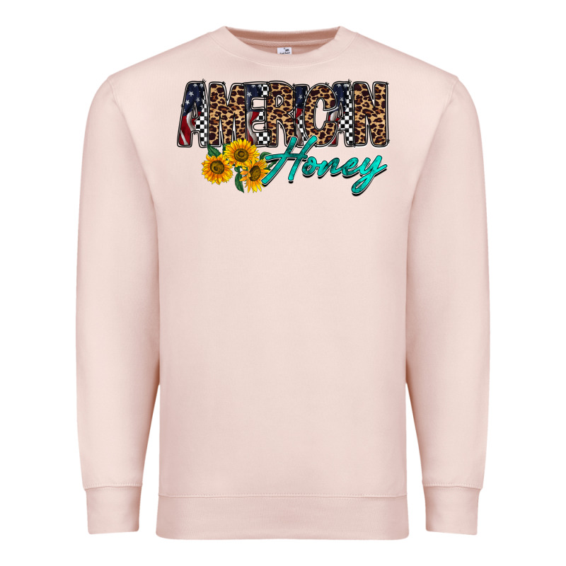 American Honey Premium Sweatshirt by RacoonDesign | Teevron