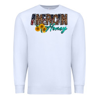White american honey Premium Sweatshirt - RacoonDesign