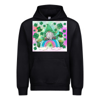Black st patrick's gnome Urban Hoodie - MaliasSmallBusiness