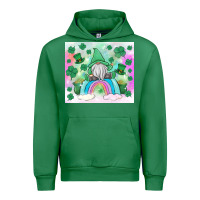 Emerald st patrick's gnome Urban Hoodie - MaliasSmallBusiness