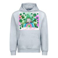 Heather Grey st patrick's gnome Urban Hoodie - MaliasSmallBusiness
