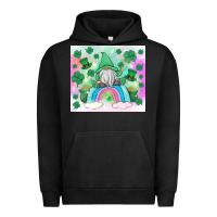 Pigment Black st patrick's gnome Urban Hoodie - MaliasSmallBusiness