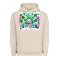 Pigment French Oak st patrick's gnome Urban Hoodie - MaliasSmallBusiness