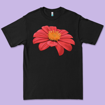 Del Sol Sunflower Premium Tee Designed By Lillyallendesigns