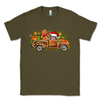 Army Green christmas gingerbread truck Classic Tee - Zillion Design Studio