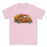 Bubblegum Pink christmas gingerbread truck Classic Tee - Zillion Design Studio