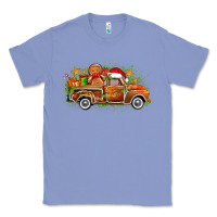 Colony Blue christmas gingerbread truck Classic Tee - Zillion Design Studio