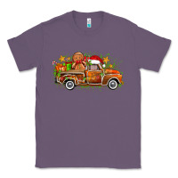Lavender christmas gingerbread truck Classic Tee - Zillion Design Studio