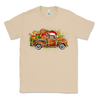 Mushroom christmas gingerbread truck Classic Tee - Zillion Design Studio