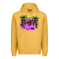 Mustard summer night Premium Hoodie - NancyCooperArtShop