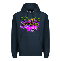 Navy summer night Premium Hoodie - NancyCooperArtShop