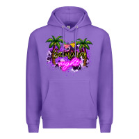 Purple summer night Premium Hoodie - NancyCooperArtShop