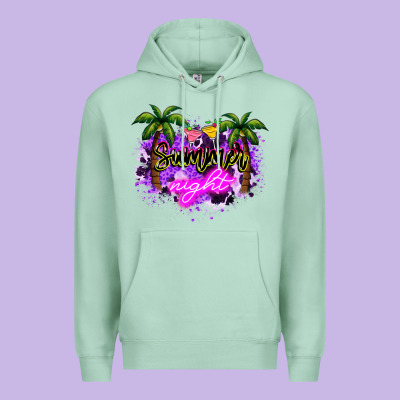 Summer Night Premium Hoodie Designed By Nancycooperartshop