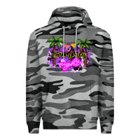 Slate Camo summer night Premium Hoodie - NancyCooperArtShop