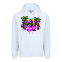 White summer night Premium Hoodie - NancyCooperArtShop