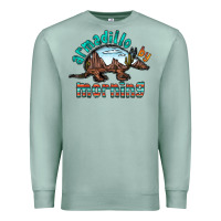 Seafoam armadillo by morning Premium Sweatshirt - RacoonDesign