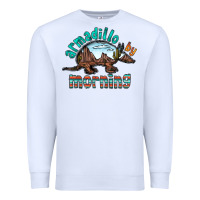 White armadillo by morning Premium Sweatshirt - RacoonDesign