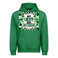 Emerald not lucky just blessed Urban Hoodie - MaliasSmallBusiness