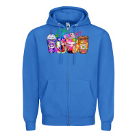 True Royal hippie coffee cups Zipper Hoodie - Zillion Design Studio