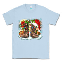 Dusty Blue army christmas Classic Tee - Zillion Design Studio