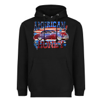 Black American honey 4th of july Heavyweight Hoodie - CowGirlArtShop