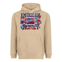 Mushroom American honey 4th of july Heavyweight Hoodie - CowGirlArtShop