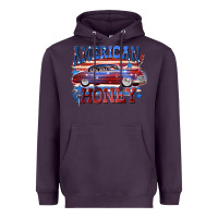 Plum American honey 4th of july Heavyweight Hoodie - CowGirlArtShop