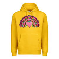 Lemon valentines day pink gemstones rainbow Premium Hoodie - Jasminsmagicworld