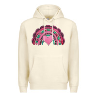 Sandshell valentines day pink gemstones rainbow Premium Hoodie - Jasminsmagicworld
