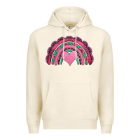 Tofu valentines day pink gemstones rainbow Premium Hoodie - Jasminsmagicworld