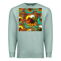 Seafoam desert horse seamless patern Premium Sweatshirt - HRA Design Shop