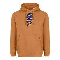 Meerkat American lightning bold 4th of july Heavyweight Hoodie - CowGirlArtShop