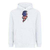 American Lightning Bold 4th Of July Heavyweight Hoodie | Teevron