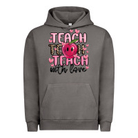 Pigment Tornado teach teach teach with love Urban Hoodie - MaliasSmallBusiness