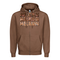 Chestnut melanin melanin melanin Zipper Hoodie - texasbilliewilder