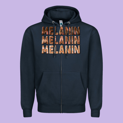 Zipper Hoodie melanin melanin melanin