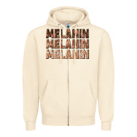 Sandshell melanin melanin melanin Zipper Hoodie - texasbilliewilder