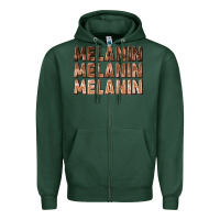 Sports Green melanin melanin melanin Zipper Hoodie - texasbilliewilder