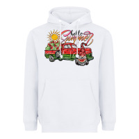 White hello summer Heavyweight Hoodie - SublimationCraftShop