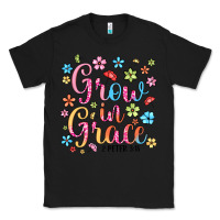 Black grow in grace Classic Tee - texasbilliewilder