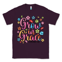 Plum grow in grace Classic Tee - texasbilliewilder