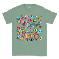 Sage grow in grace Classic Tee - texasbilliewilder