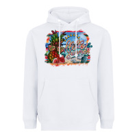 White hello summer Heavyweight Hoodie - SublimationCraftShop