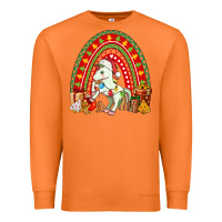 Carrot Christmas Unicorn Rainbow Premium Sweatshirt - FaDigitalArtStudio