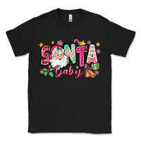 Black pink santa baby christmas Classic Tee - Zillion Design Studio